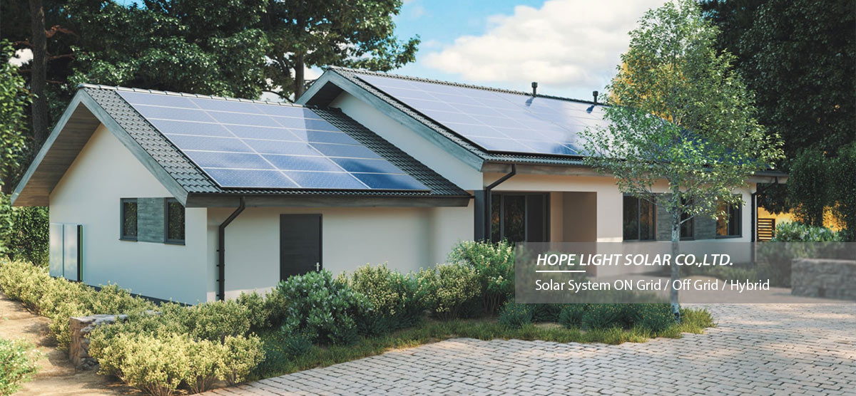 solar panel system for house